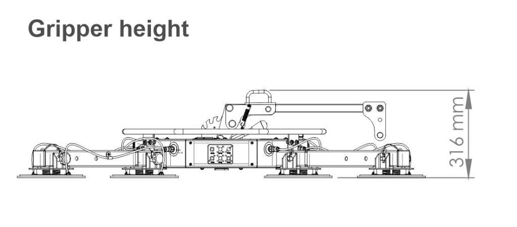 Befard XP602 Griebtuvai