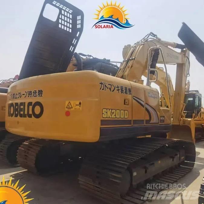 Kobelco SK 200 Vikšriniai ekskavatoriai