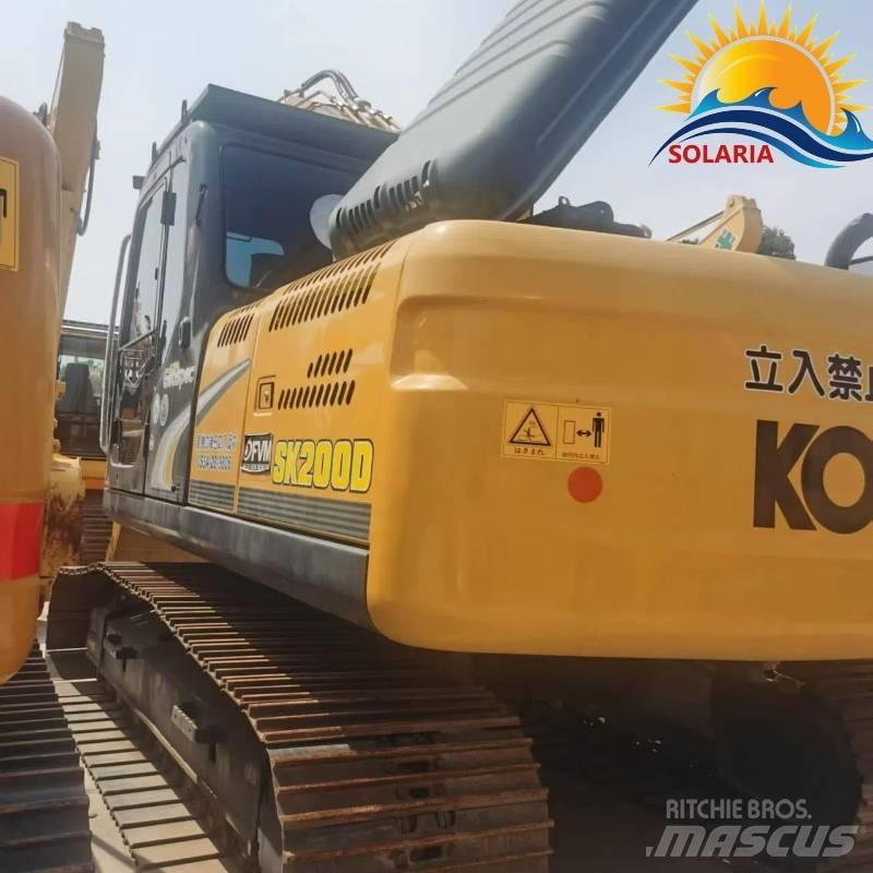 Kobelco SK 200 Vikšriniai ekskavatoriai