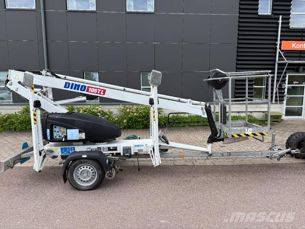 Dino 105 TL Skylift Ant priekabų montuojamos kėlimo platformos