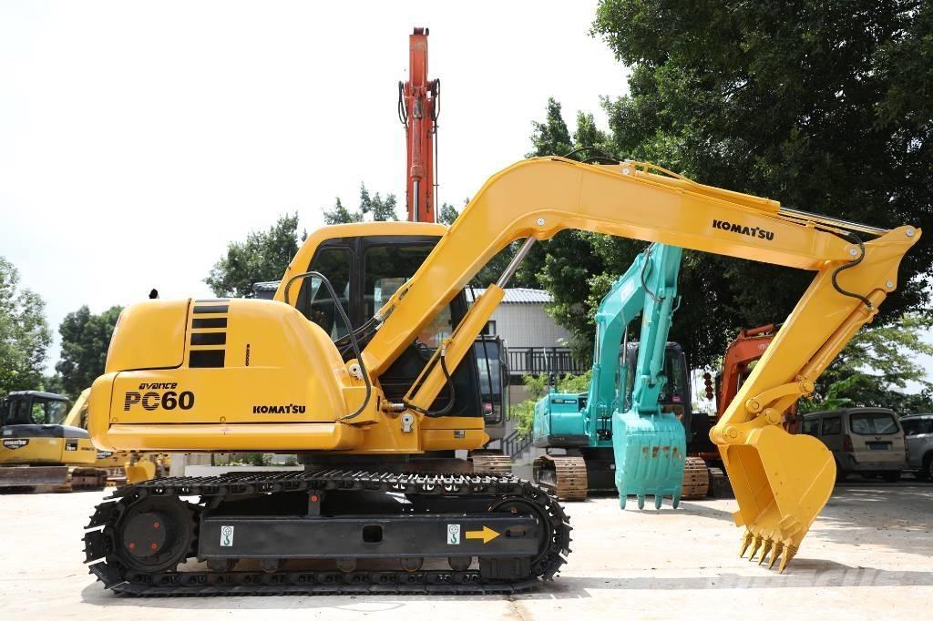 Komatsu PC 60-7 Mini ekskavatoriai < 7 t