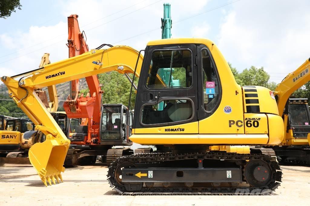 Komatsu PC 60-7 Mini ekskavatoriai < 7 t
