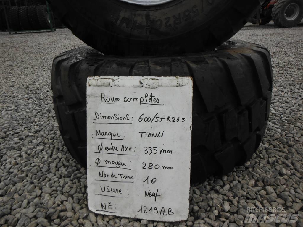 TIANLI 600/55R26.5 Padangos, ratai ir ratlankiai