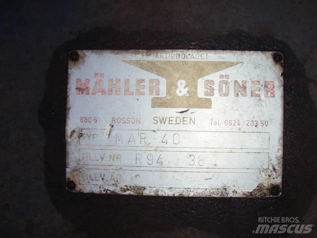 Mählers Snöblad 4m Plūgai