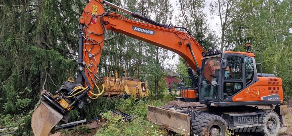 Doosan DX170W Ratiniai ekskavatoriai