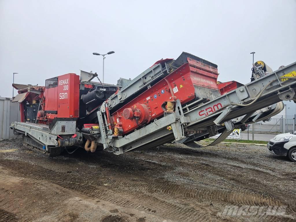 SBM Remax 300 Mobilūs smulkintuvai