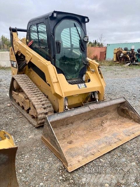 CAT 259 D Krautuvai su šoniniu pasukimu