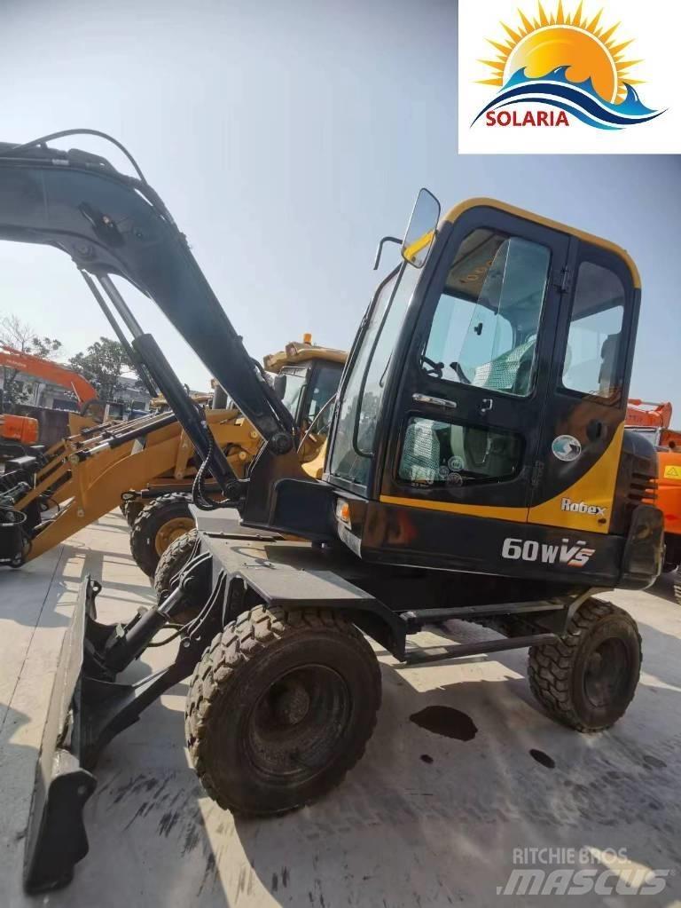 Hyundai R60W vs Mini ekskavatoriai < 7 t