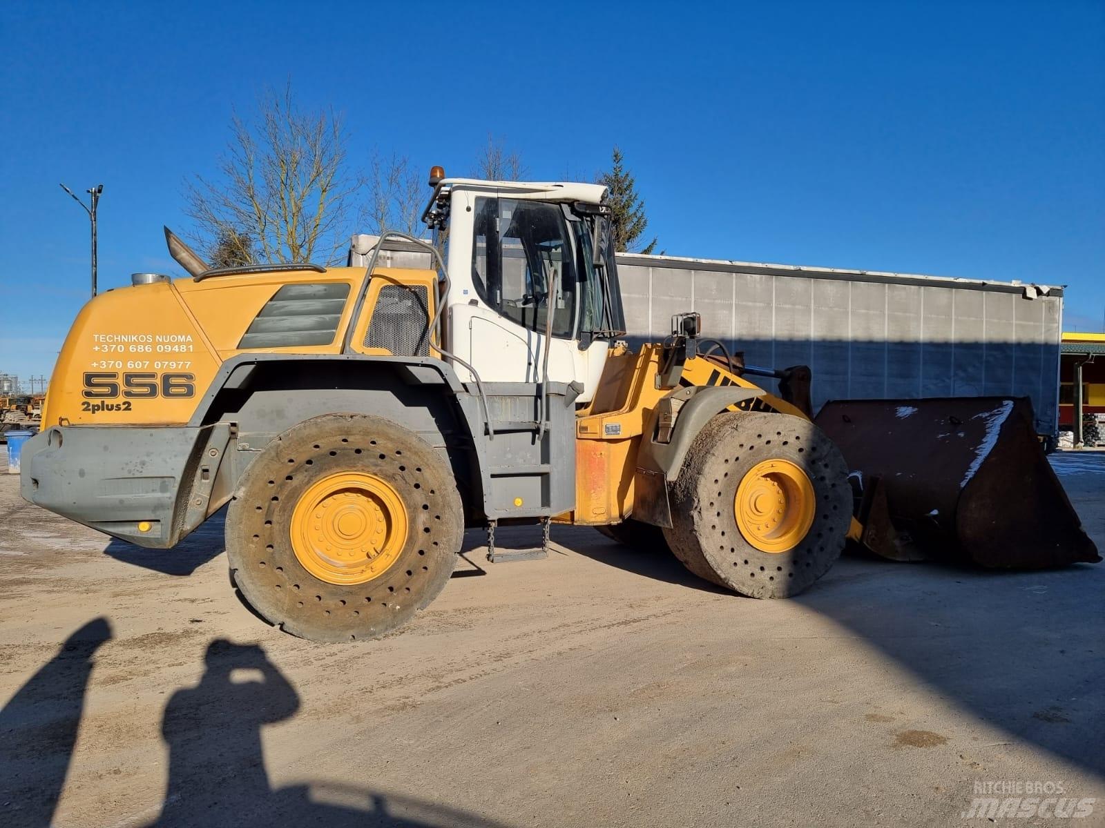 Liebherr 556 Naudoti ratiniai krautuvai