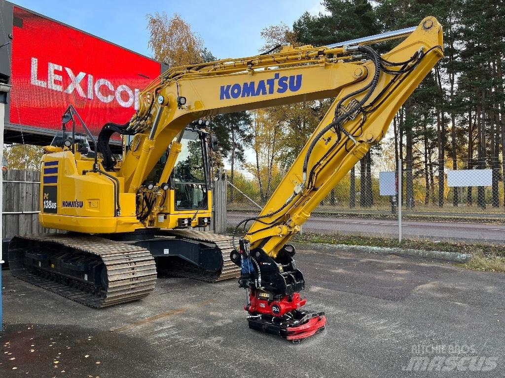 Komatsu PC138US-11 Vikšriniai ekskavatoriai