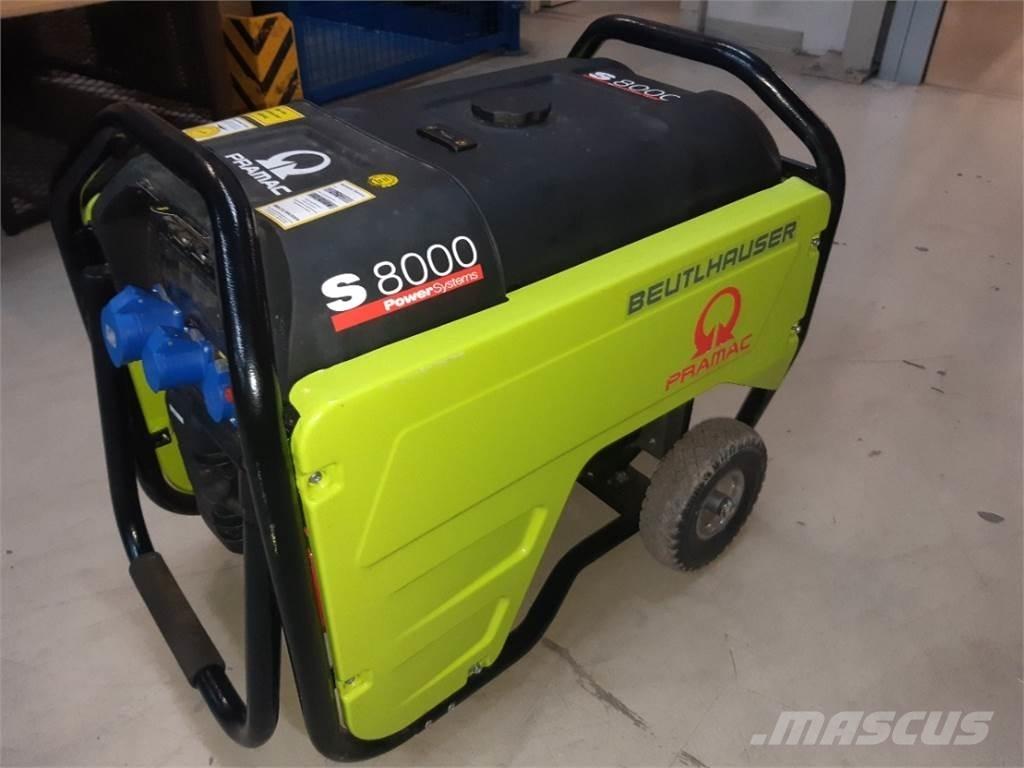 Pramac S 8000 240V Kiti kelių tiesimo įrengimai
