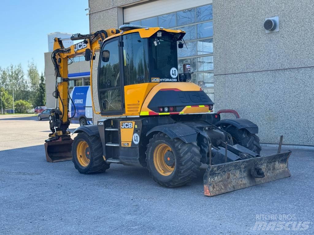 JCB Hydradig Ratiniai ekskavatoriai
