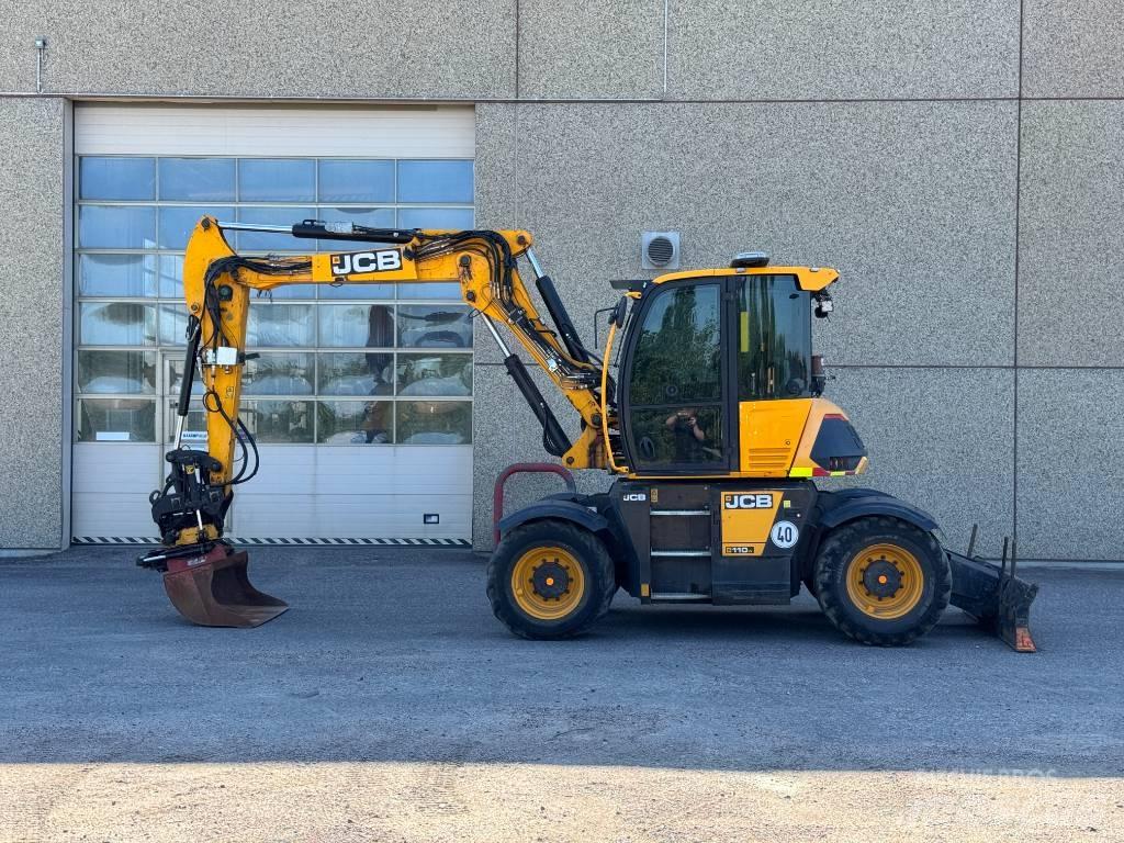 JCB Hydradig Ratiniai ekskavatoriai