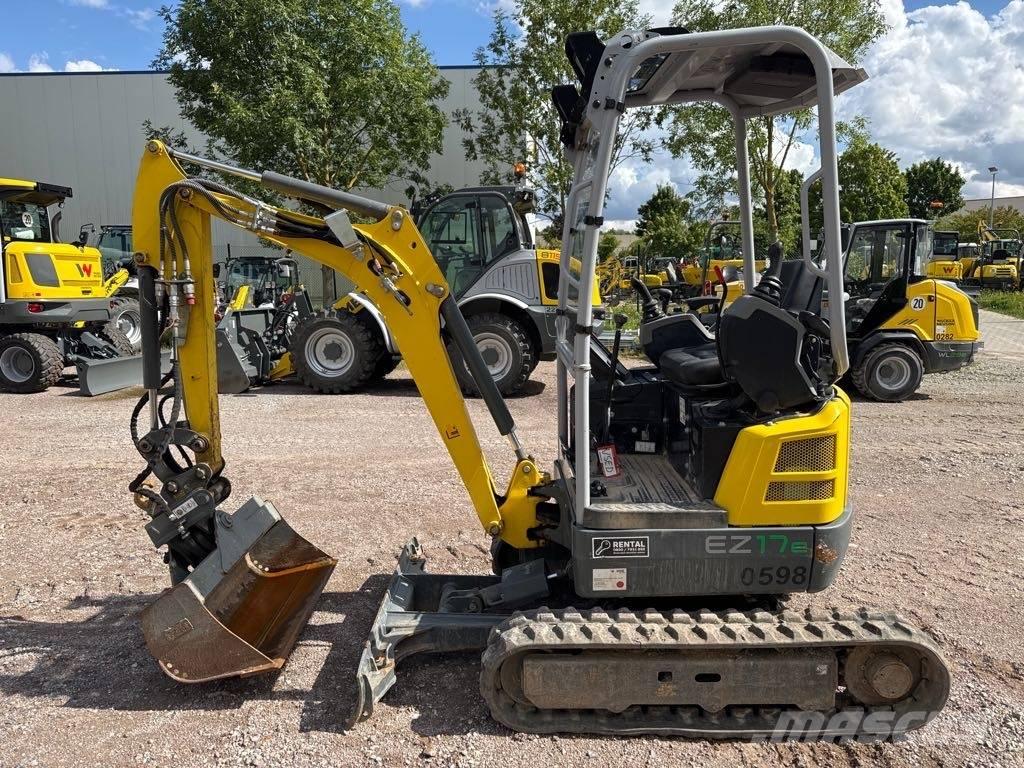 Wacker Neuson EZ17e Vikšriniai ekskavatoriai