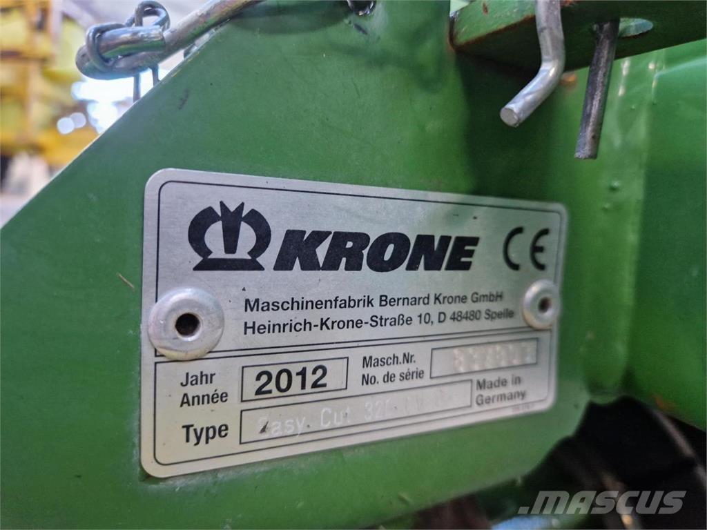 Krone EC 320 CV-Q Šienapjovės