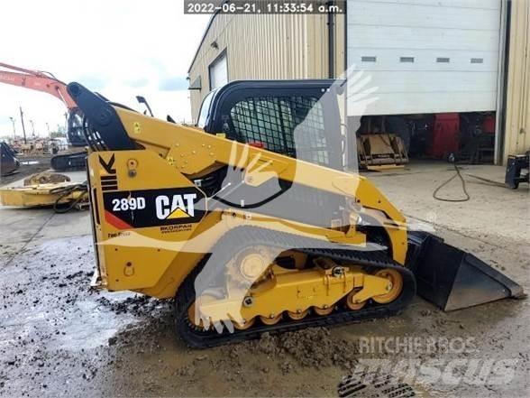 CAT 289D Krautuvai su šoniniu pasukimu