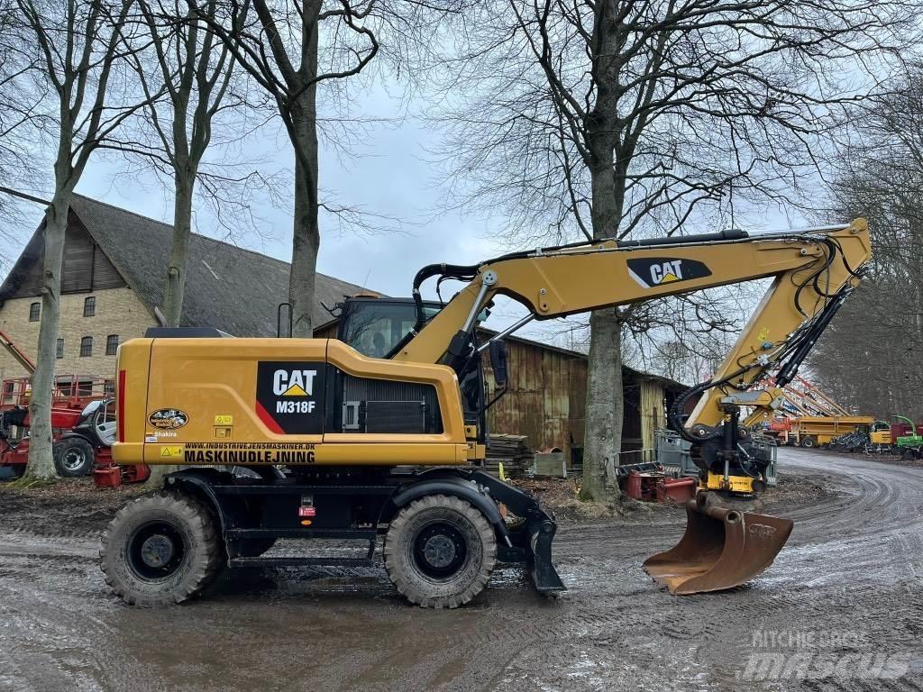 CAT M 318 F Ratiniai ekskavatoriai