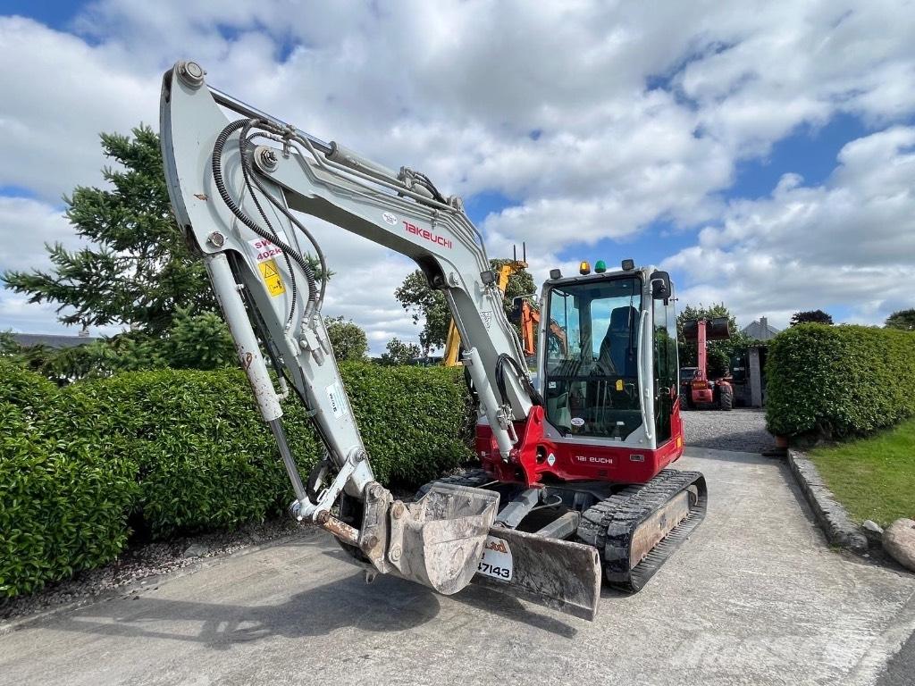 Takeuchi TB 260 Vidutinės galios ekskavatoriai 7-12 t