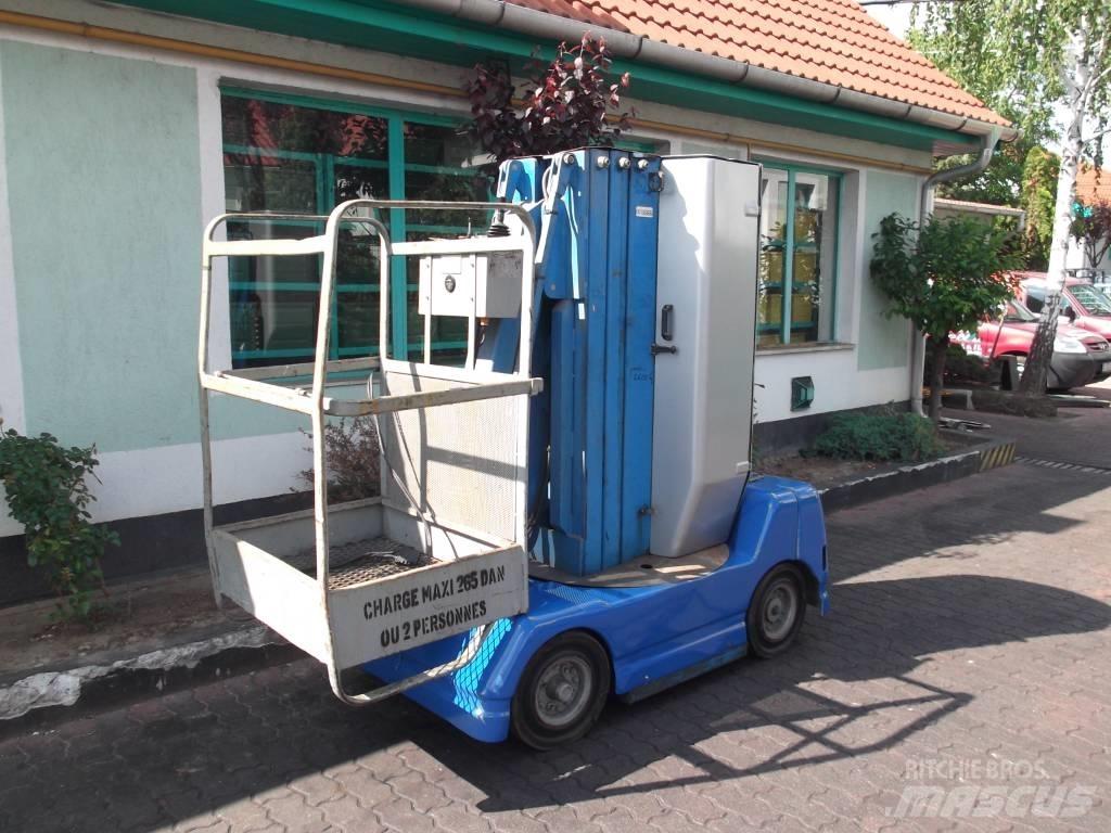  SIMONA MB800 Vertikalūs stiebiniai keltuvai