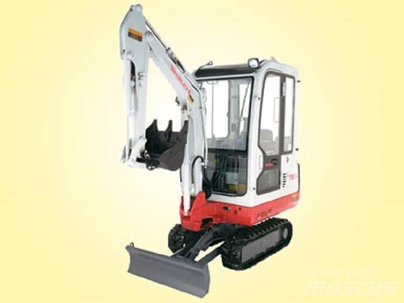 Takeuchi TB016 Mini ekskavatoriai < 7 t
