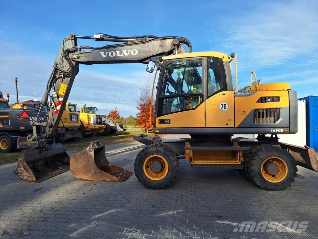 Volvo EW 140 D Ratiniai ekskavatoriai
