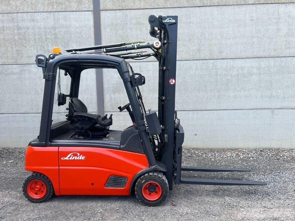 Linde E20PL-01 Elektriniai šakiniai krautuvai