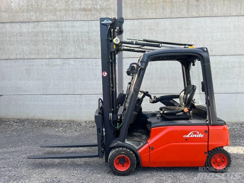 Linde E20PL-01 Elektriniai šakiniai krautuvai