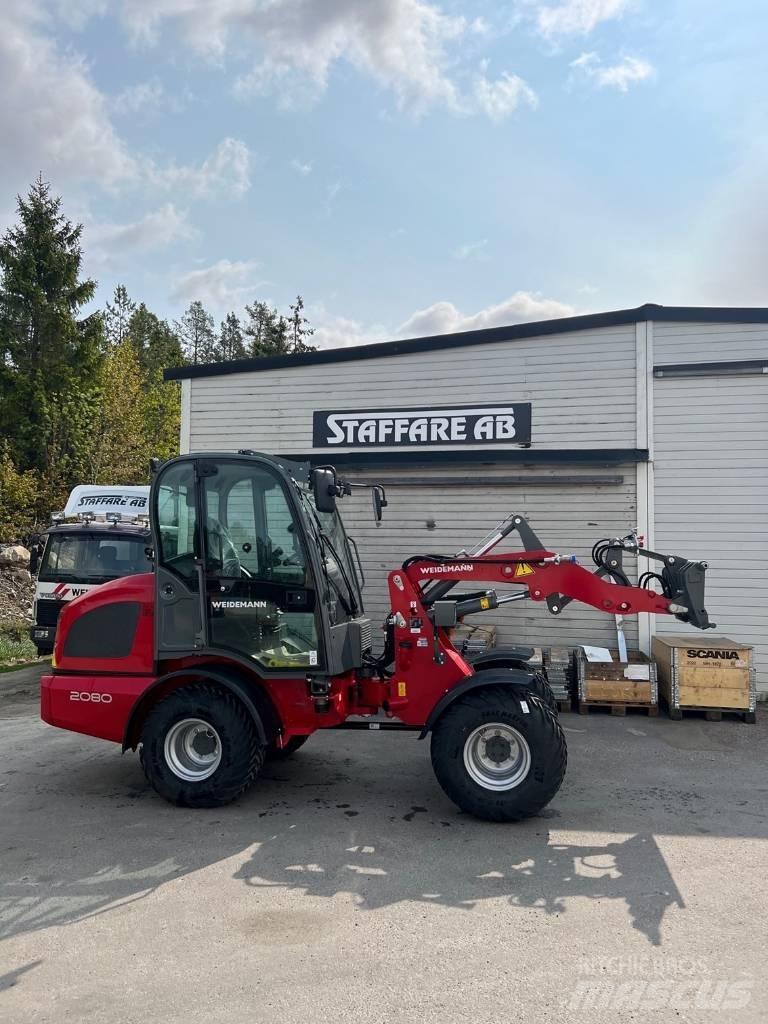 Weidemann 2080 Naudoti ratiniai krautuvai