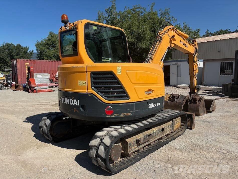 Hyundai R 80 CR-9A Vidutinės galios ekskavatoriai 7-12 t