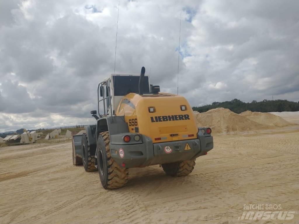 Liebherr L556 Naudoti ratiniai krautuvai