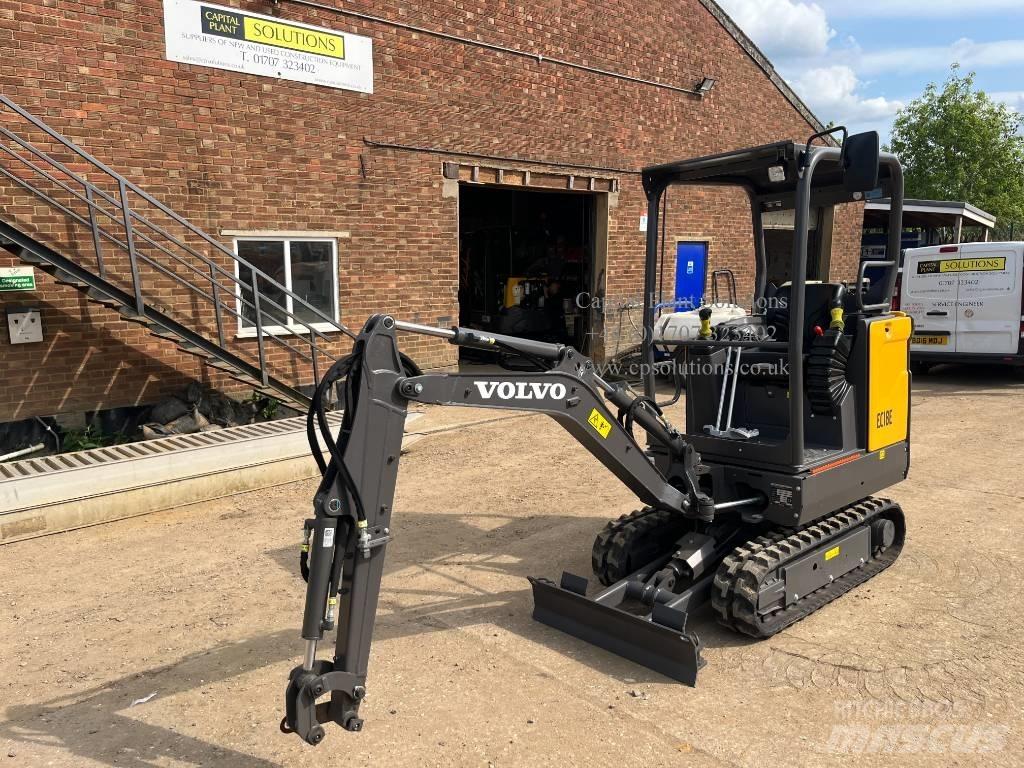 Volvo EC 18 E Mini ekskavatoriai < 7 t