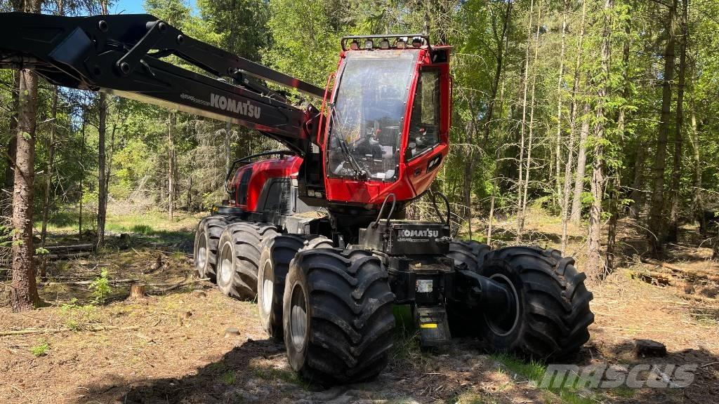 Komatsu 931 XC Miško technika (Harvesteriai)