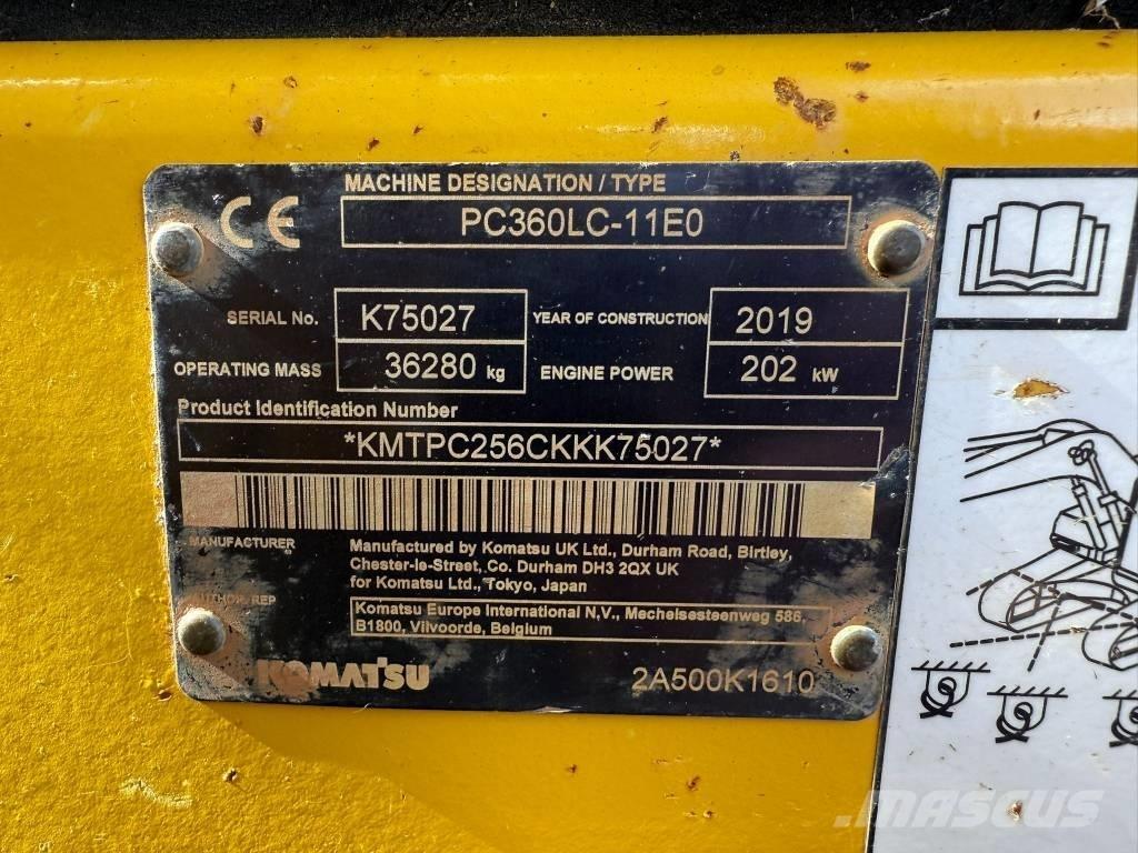 Komatsu PC 360 LC-11 Vikšriniai ekskavatoriai