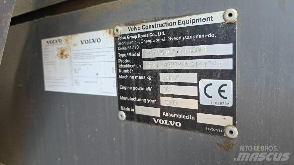 Volvo EC 480 E L Vikšriniai ekskavatoriai