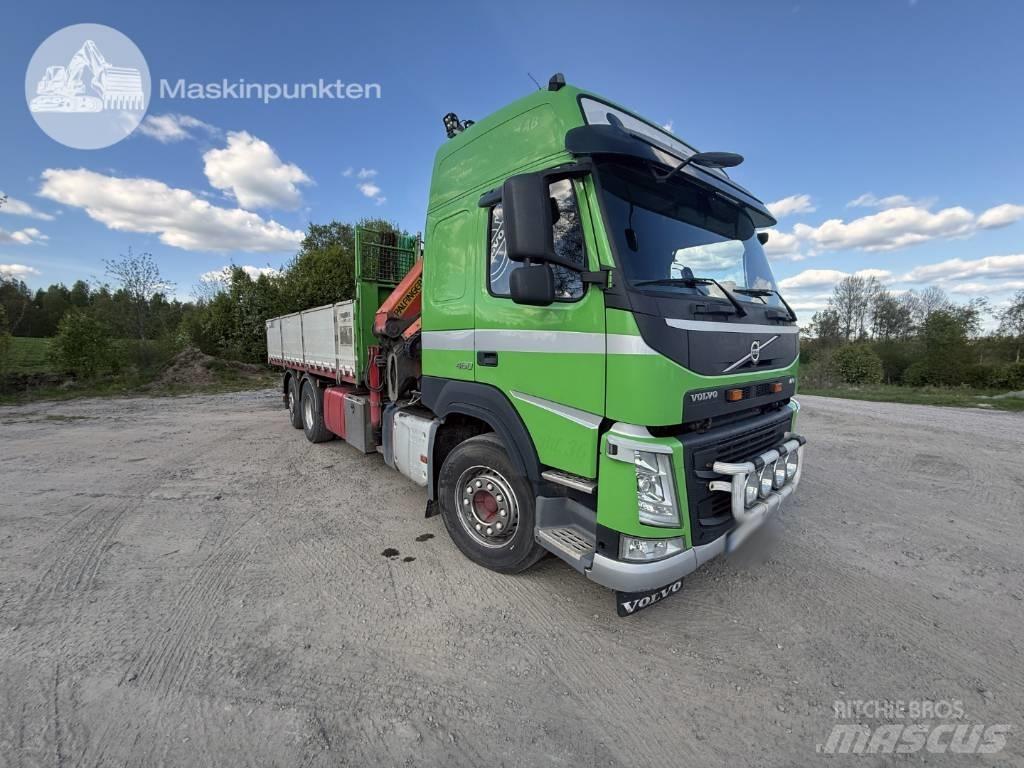 Volvo FM 460 Automobiliniai kranai