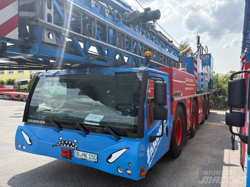 Liebherr MK 88 Neapdoroto reljefo kranai