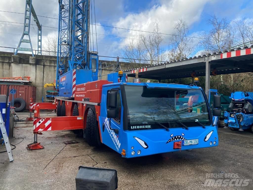 Liebherr MK 88 Neapdoroto reljefo kranai