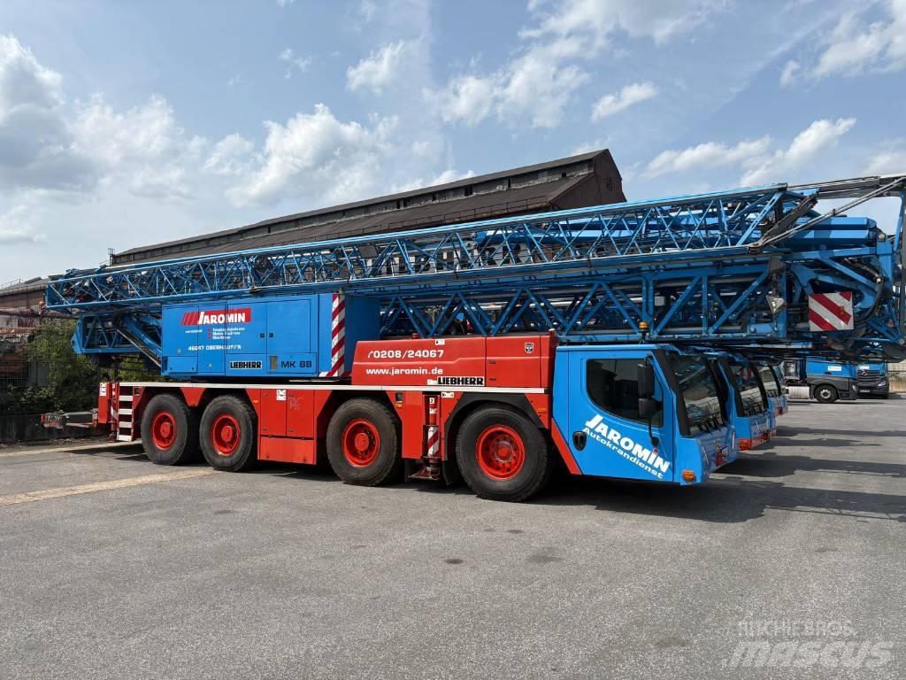 Liebherr MK 88 Neapdoroto reljefo kranai