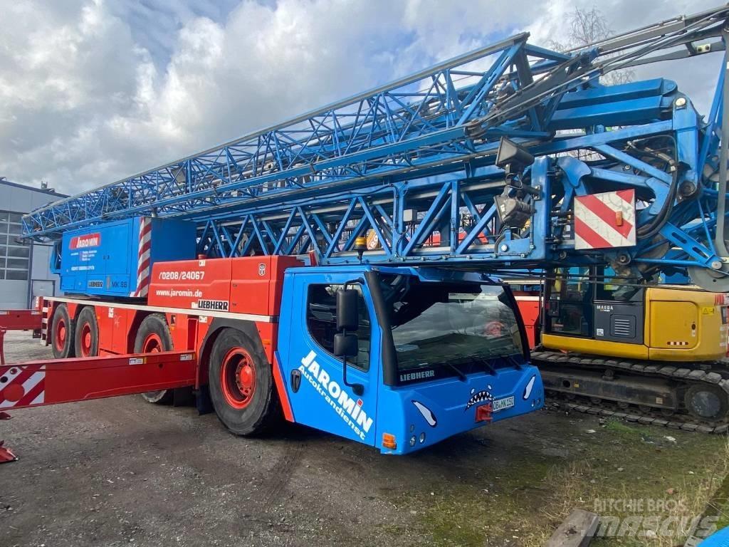 Liebherr MK 88 Neapdoroto reljefo kranai