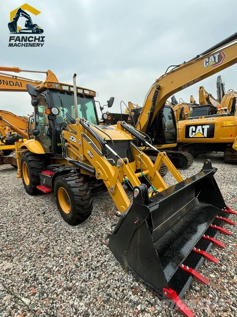 JCB 3 CX Naudoti ratiniai krautuvai