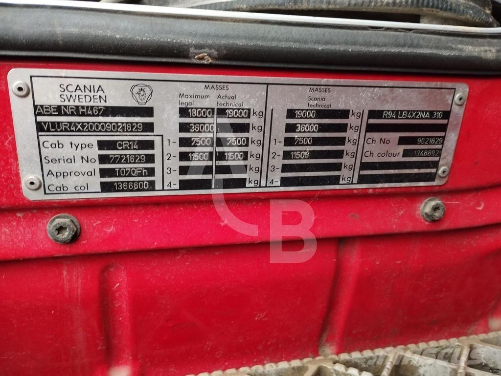 Scania B4X2 ATL Automobilinės cisternos