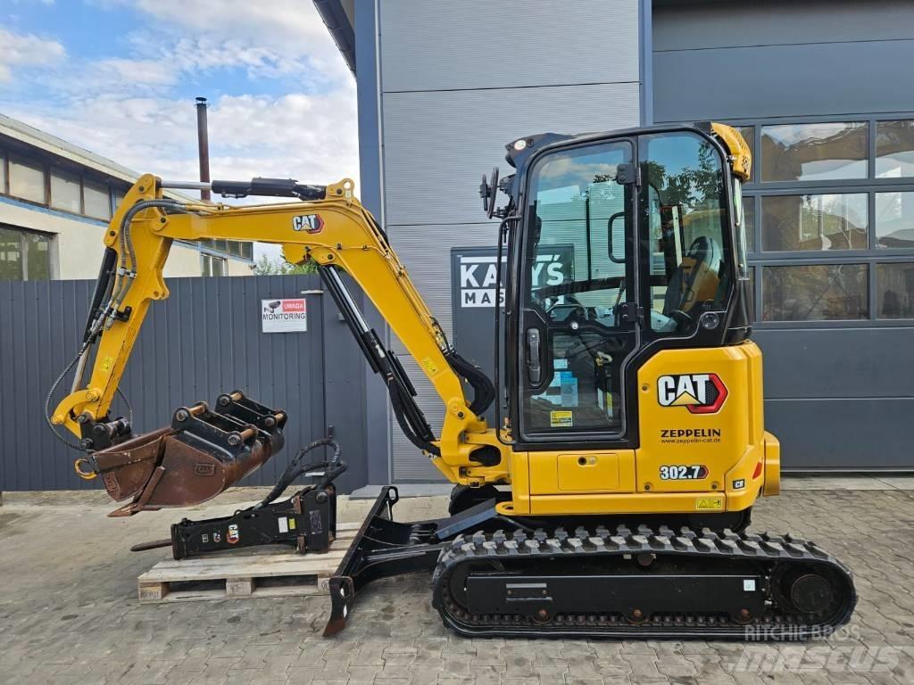 CAT 302.7 CR Mini ekskavatoriai < 7 t