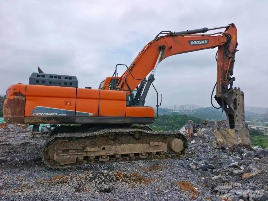 Doosan DX 340 LC-9C Vikšriniai ekskavatoriai