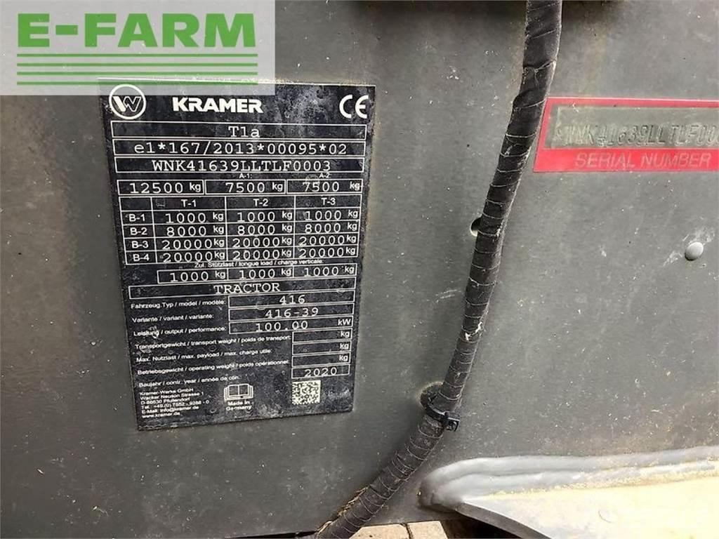 Kramer kt 429 Teleskopiniai krautuvai žemės ūkiui