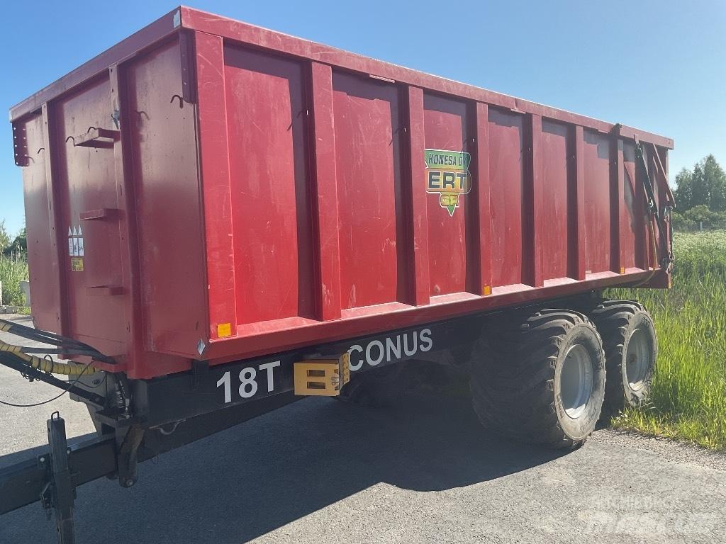ERT E18 GR Bendrosios paskirties priekabos
