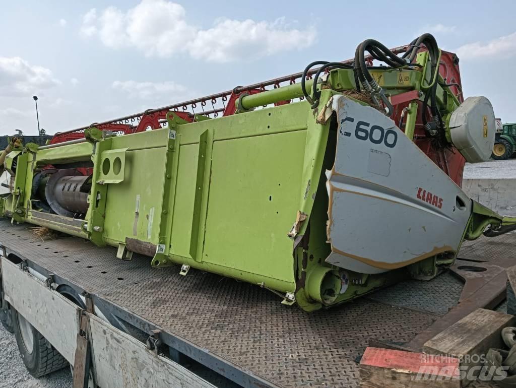 CLAAS C 600 Derliaus nuėmimo kombainų galvos