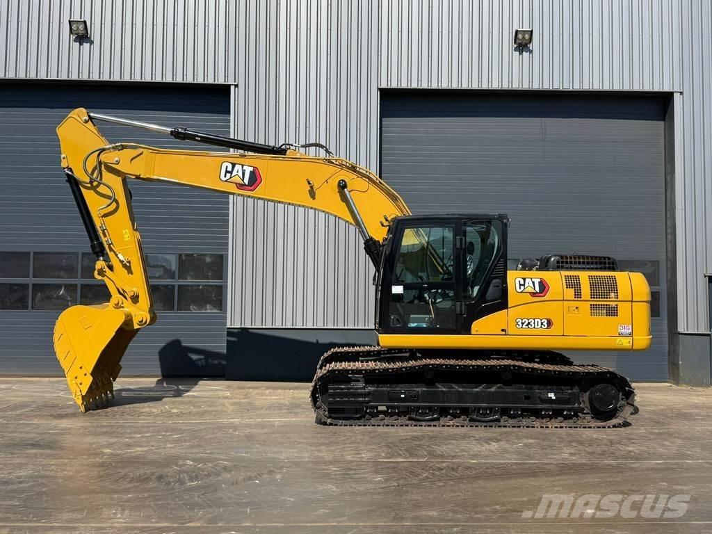 CAT 323D3 Vikšriniai ekskavatoriai