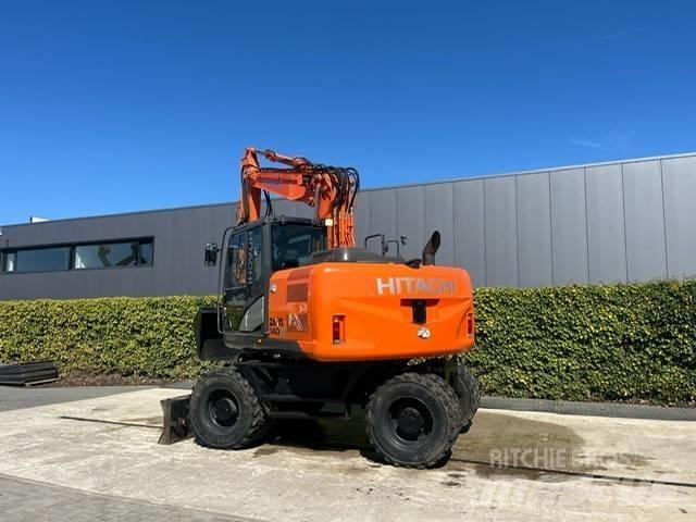 Hitachi 140W-5B Ratiniai ekskavatoriai