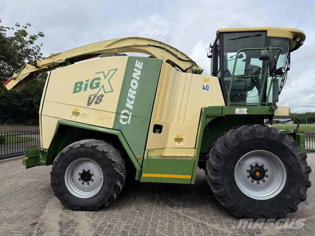 Krone Big X V8 Pašarų ruošimo technika