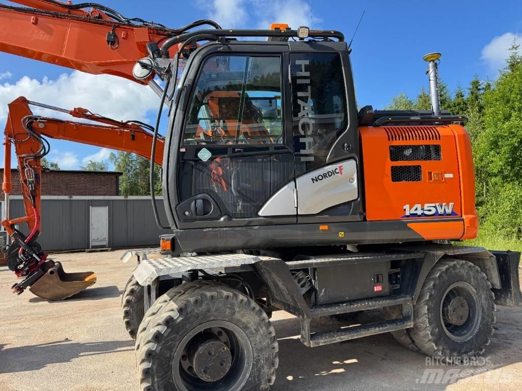 Hitachi ZX 145 W-6 Ratiniai ekskavatoriai